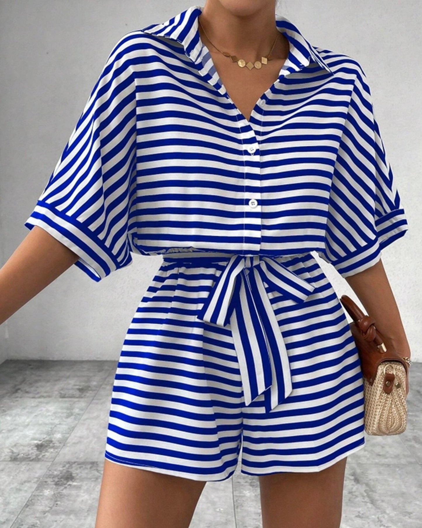 Ruffle V-Neck Sleeveless Belted Jumpsuit ??Elegant Solid Color Women's Jumpsuit