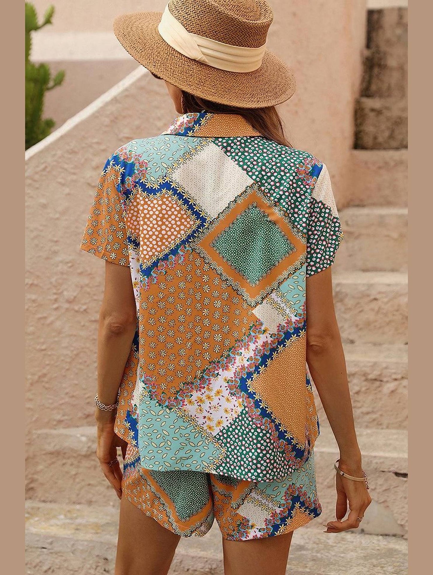 HAWAIIAN STYLE SHIRT 3 PIECES SET - Doublju