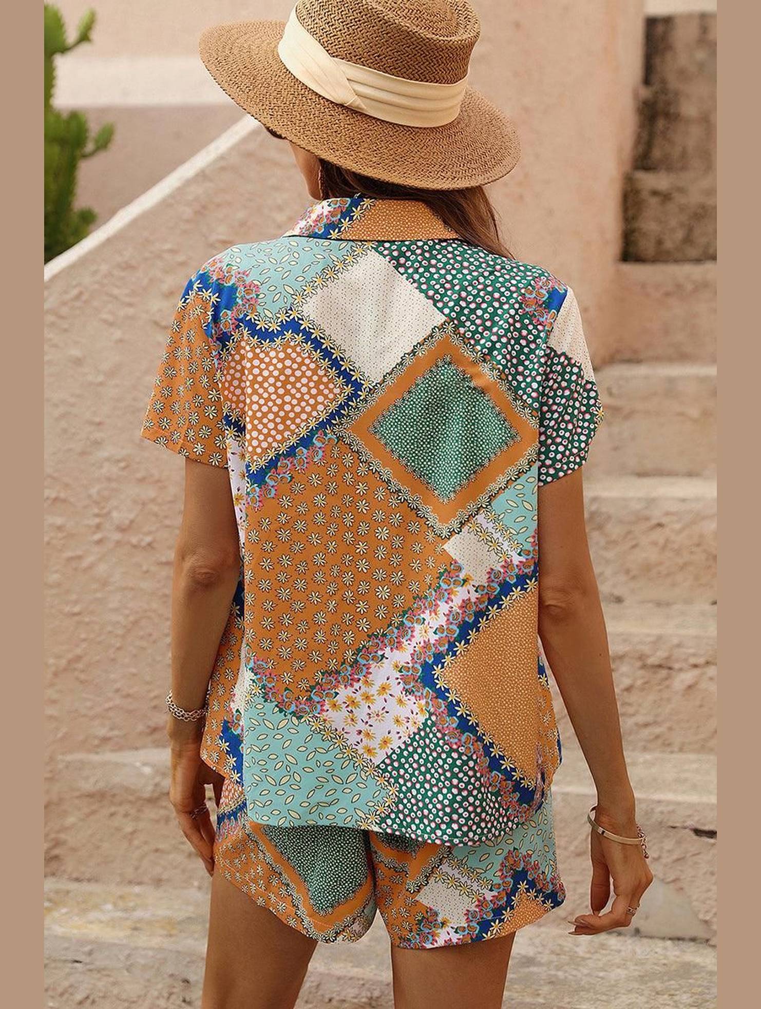 HAWAIIAN STYLE SHIRT 3 PIECES SET - Doublju