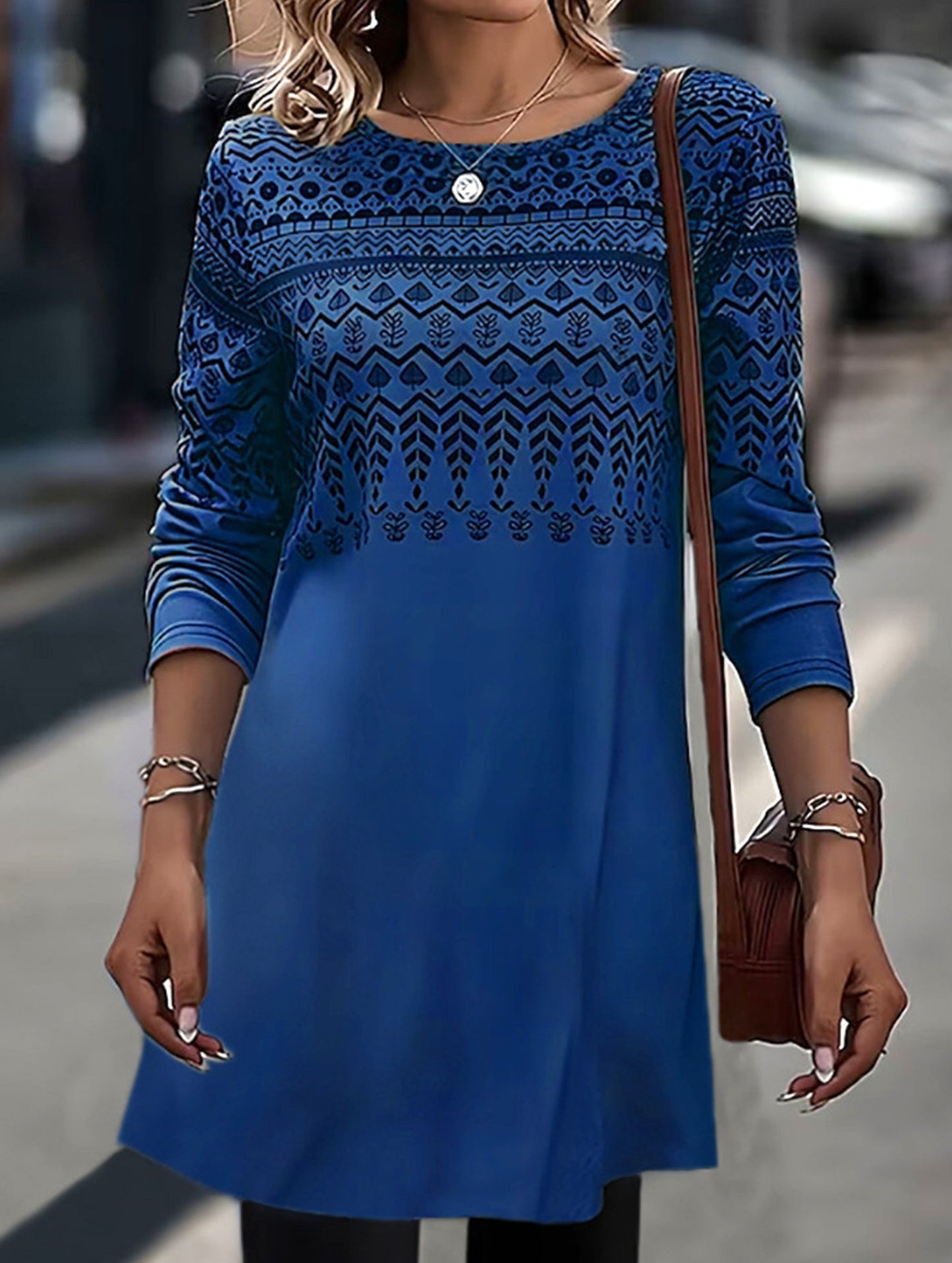 Loose fit crew neck T-shirt