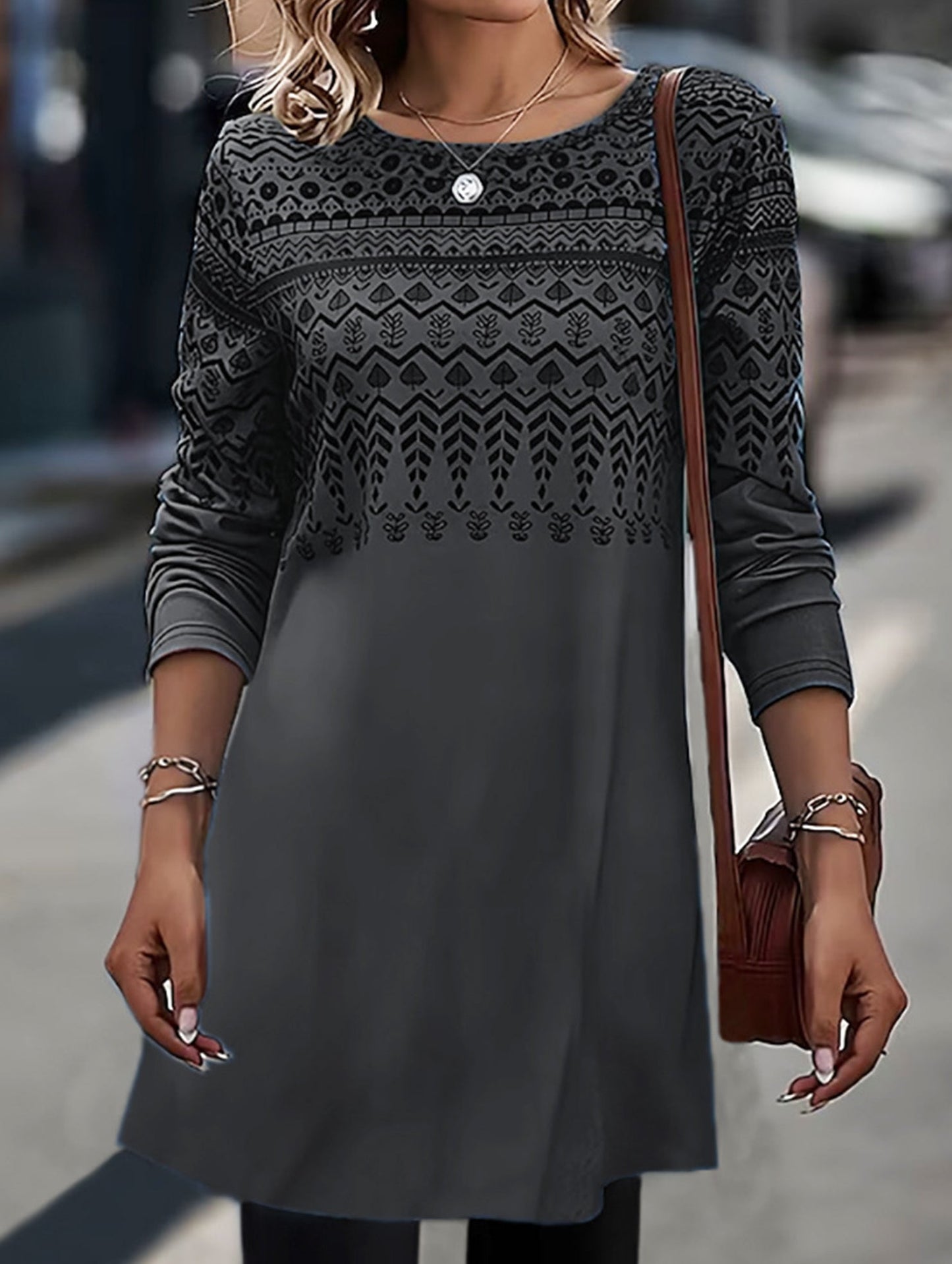 Loose fit crew neck T-shirt