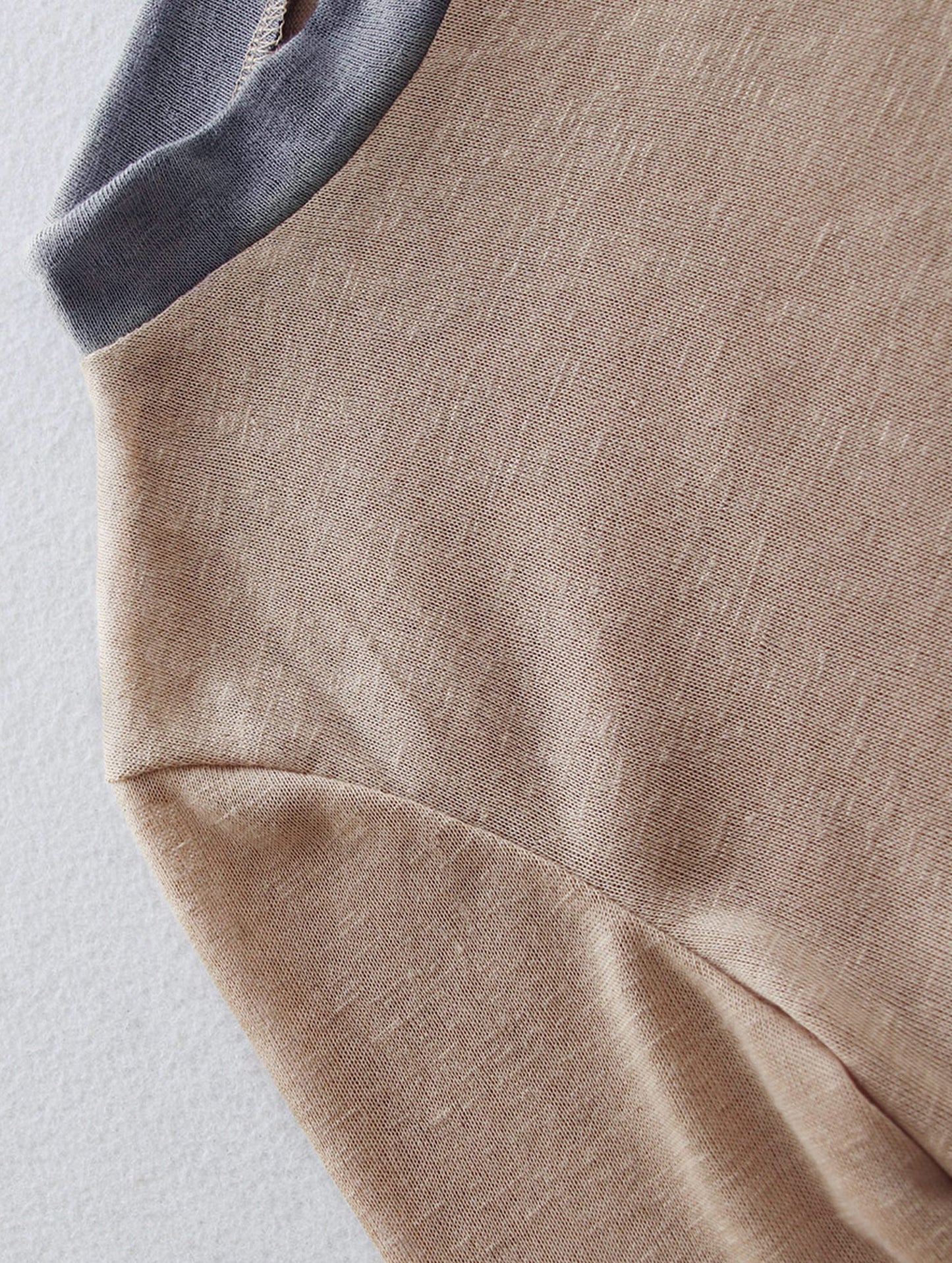 LONG-SLEEVED CREW NECK CASUAL LOOSE KNIT