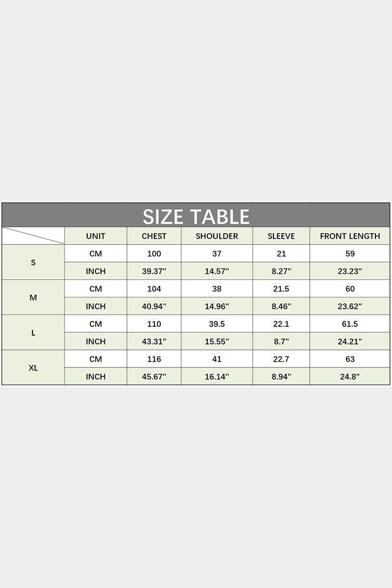 GLOSSY HALF COLOR PUFF SLEEVE WRAP BLOUSE - Doublju