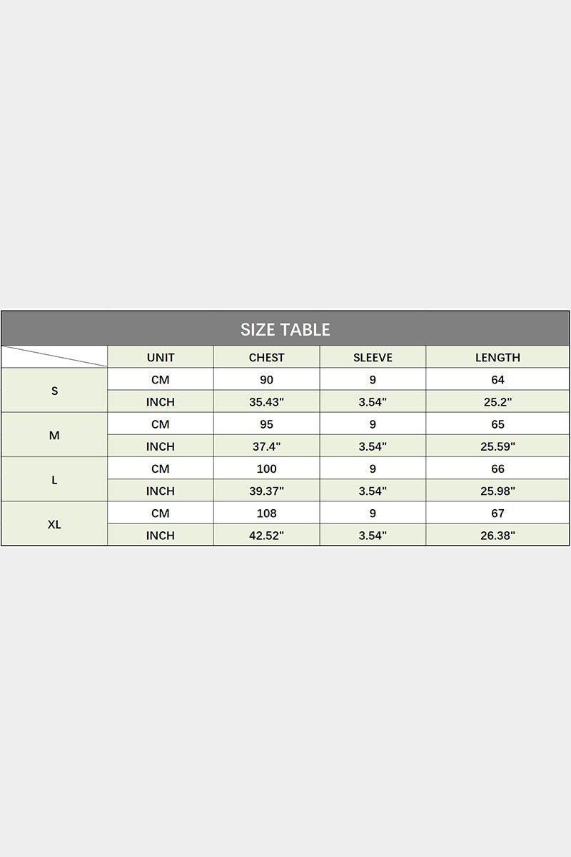 SHORT RUFFLE SLEEVE LOOSE CHIFFON TUNIC TOP - Doublju