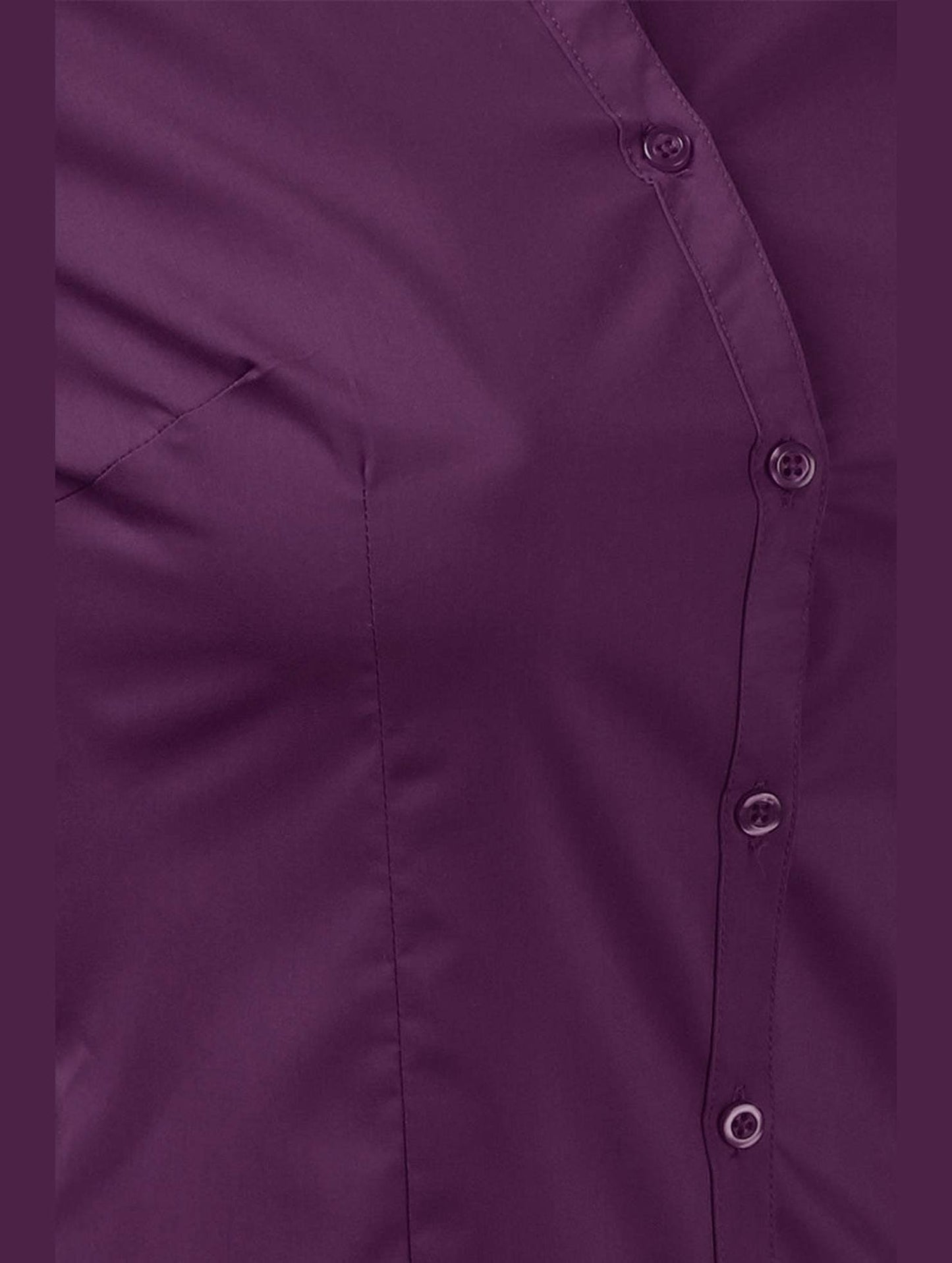 WOMENS BASIC SLIM FIT Y COTTON BUTTON DOWN SHIRTS WITH PLUS SIZE