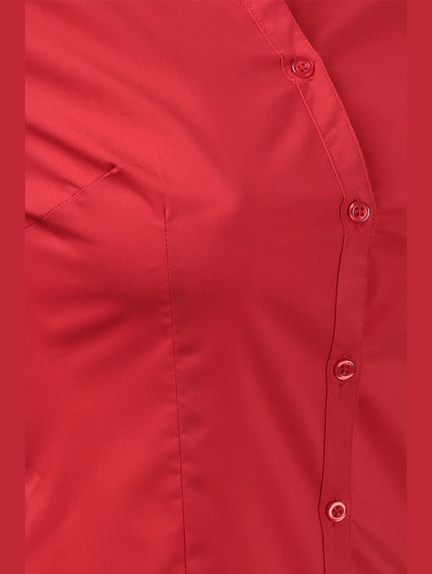 WOMENS BASIC SLIM FIT Y COTTON BUTTON DOWN SHIRTS WITH PLUS SIZE