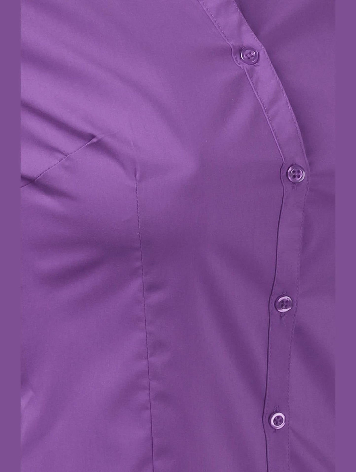 WOMENS BASIC SLIM FIT Y COTTON BUTTON DOWN SHIRTS WITH PLUS SIZE