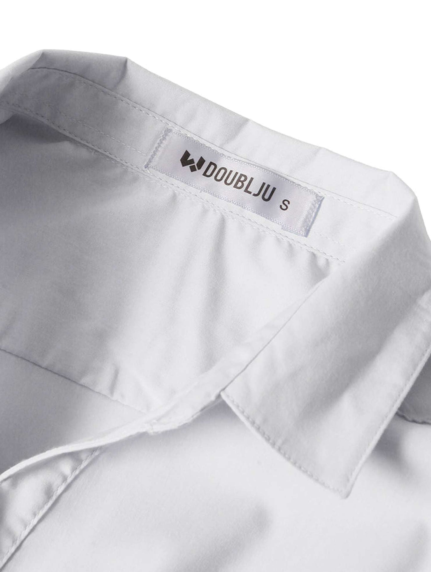 WOMENS BASIC SLIM FIT Y COTTON BUTTON DOWN SHIRTS WITH PLUS SIZE