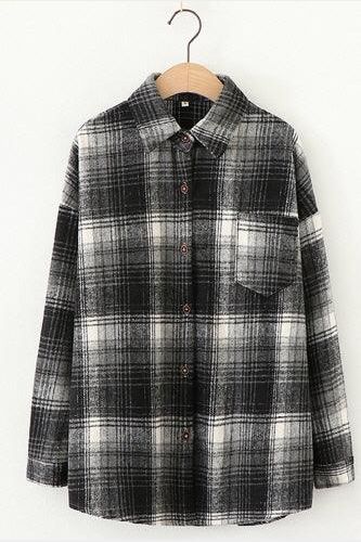 PLAID SHIRT - Doublju
