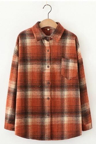 PLAID SHIRT - Doublju