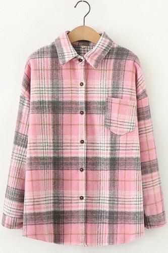 PLAID SHIRT - Doublju