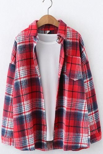 PLAID SHIRT - Doublju