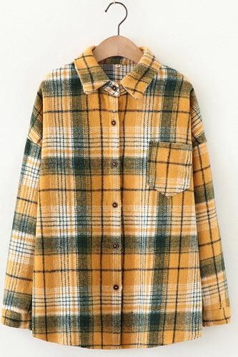 PLAID SHIRT - Doublju