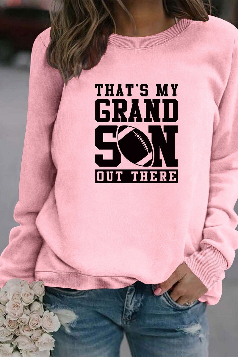 WOMEN FOOTBALL GAME DAY PRINT PULLOVER T SHIRT