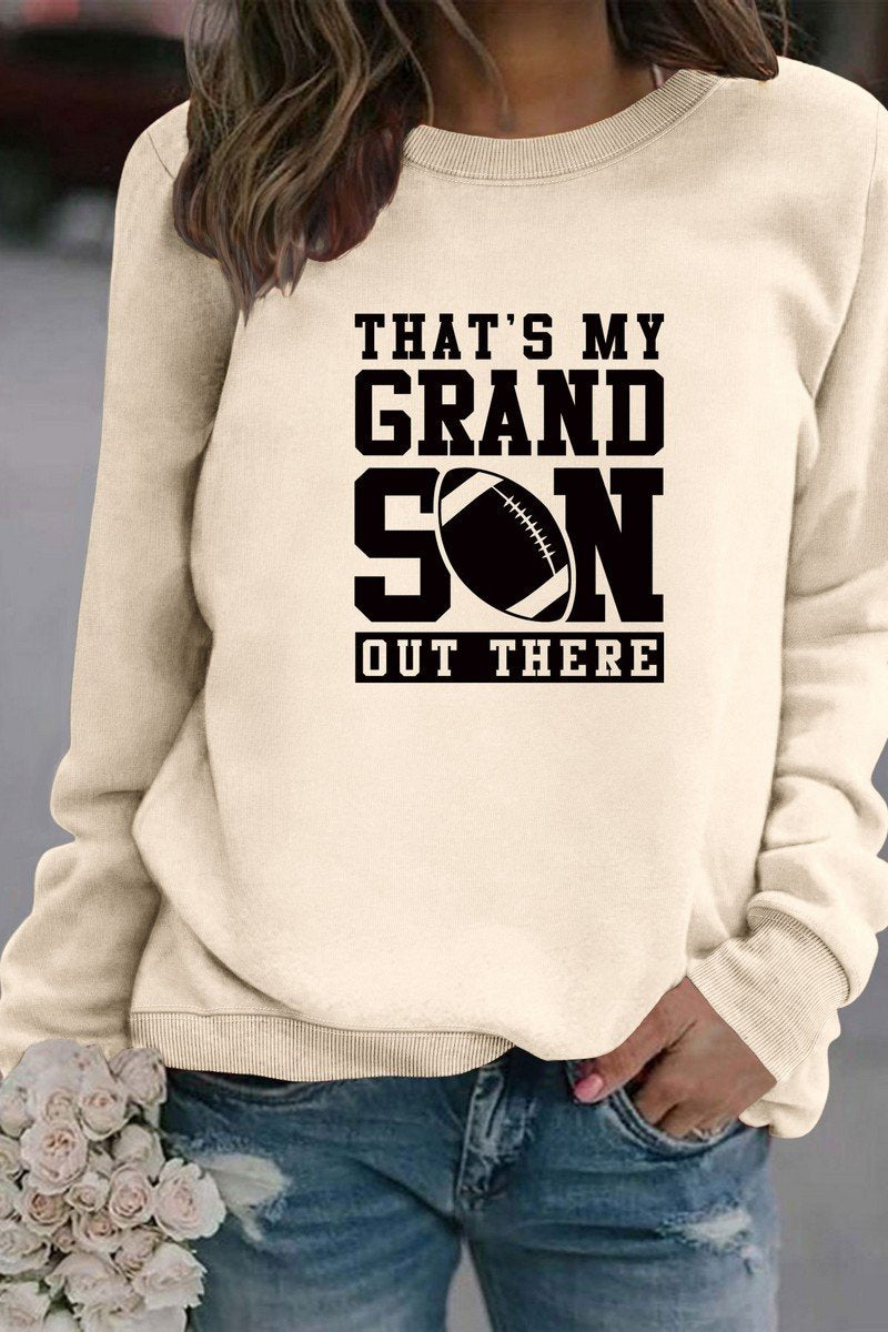 WOMEN FOOTBALL GAME DAY PRINT PULLOVER T SHIRT