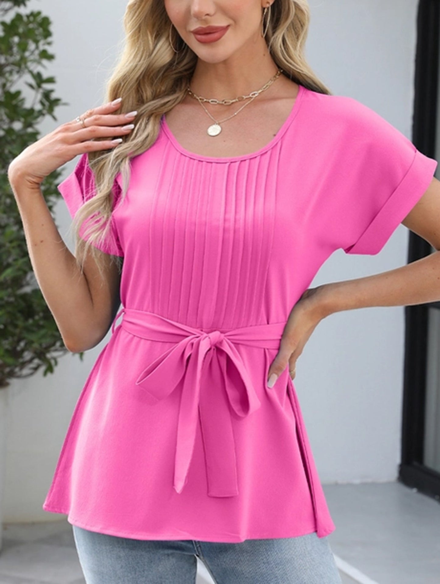 Women??¢s Ruffled Blouse ??Light & Lovely