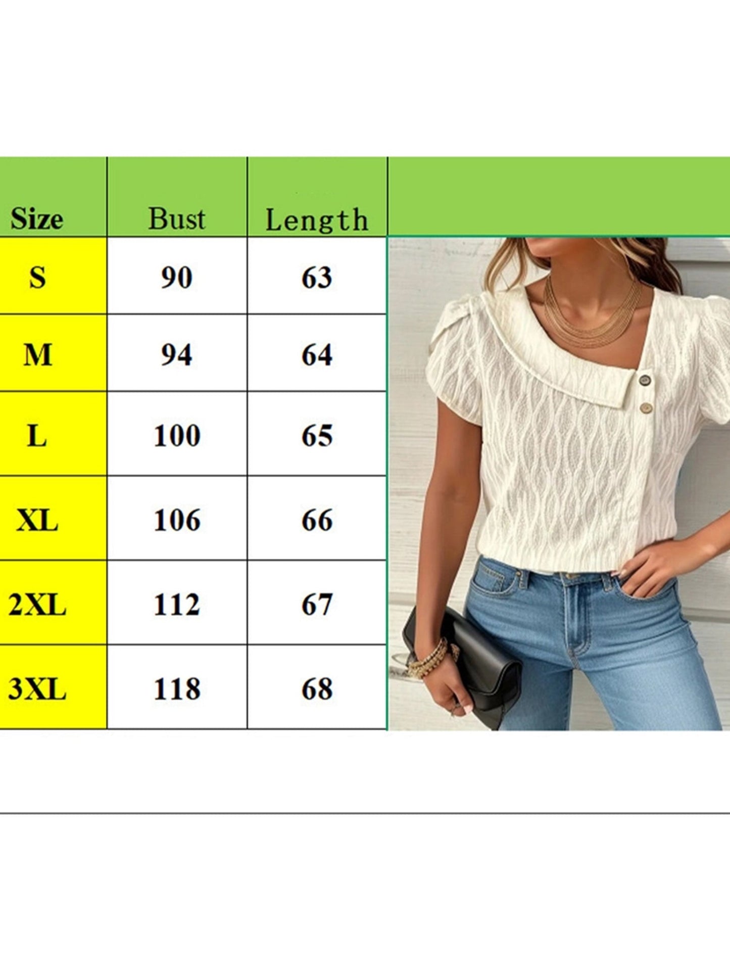 CASUAL FORM-FITTING SHORT-SLEEVED V-NECK TOP