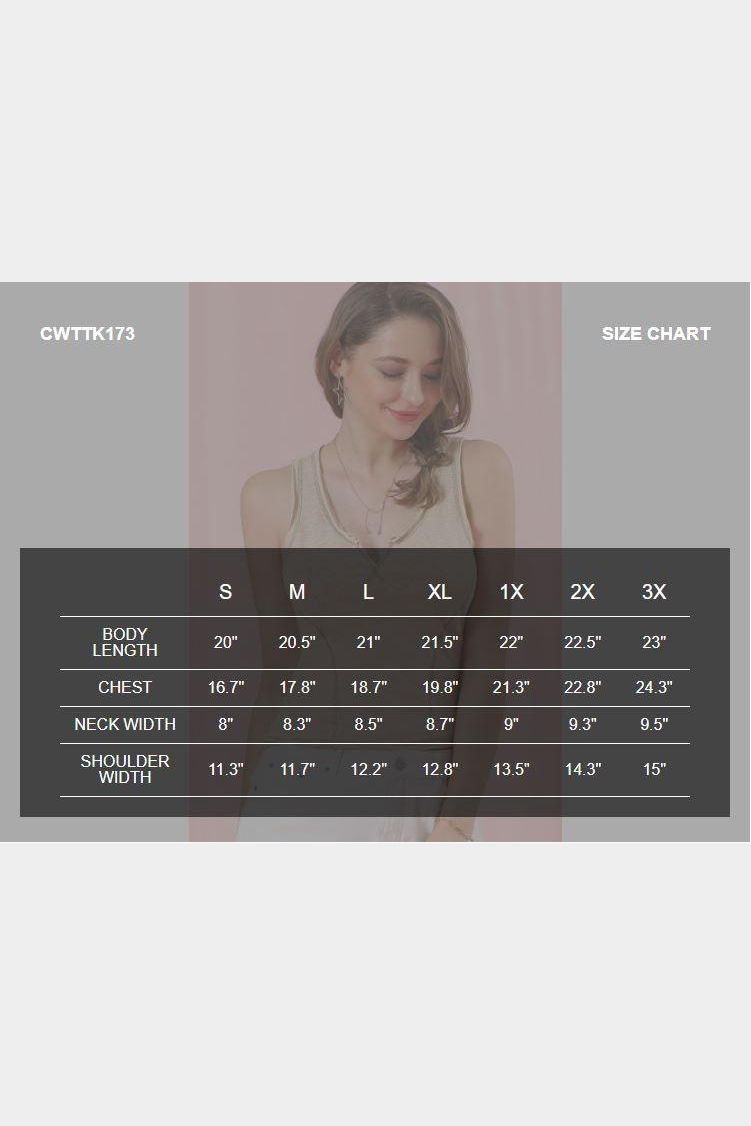 ROUND NECK RAW CUT TANK TOP - Doublju