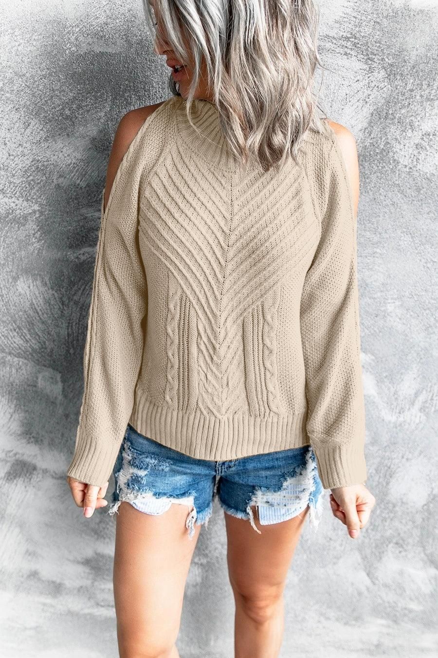 TWISTED SWEATER - Doublju