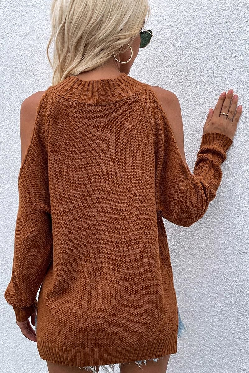 TWISTED SWEATER - Doublju