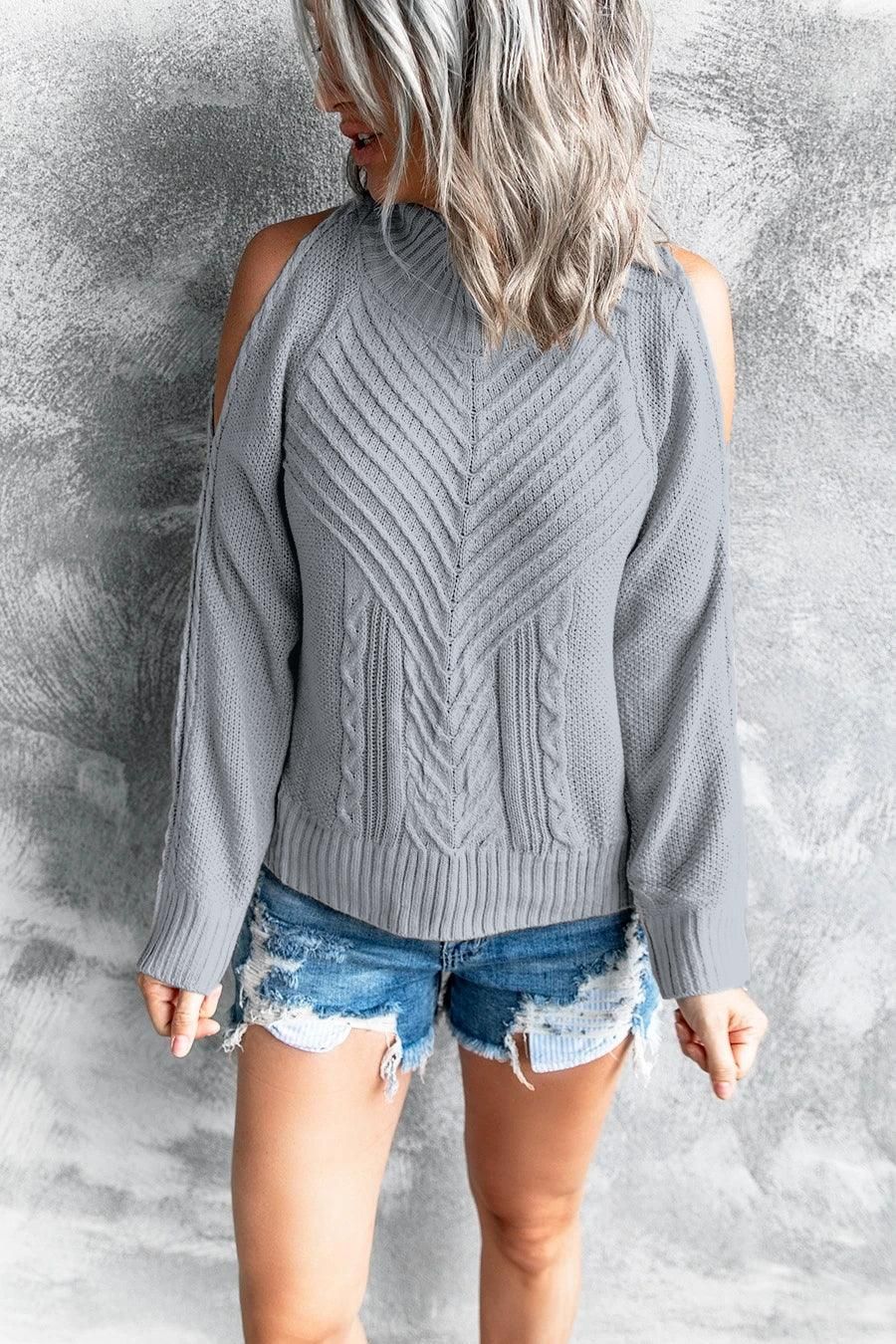 TWISTED SWEATER - Doublju