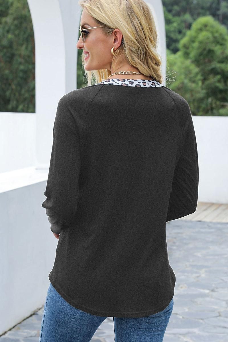 RAGLAN SLEEVE TOP - Doublju