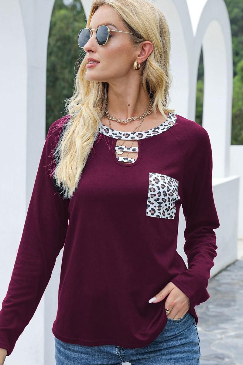 RAGLAN SLEEVE TOP - Doublju