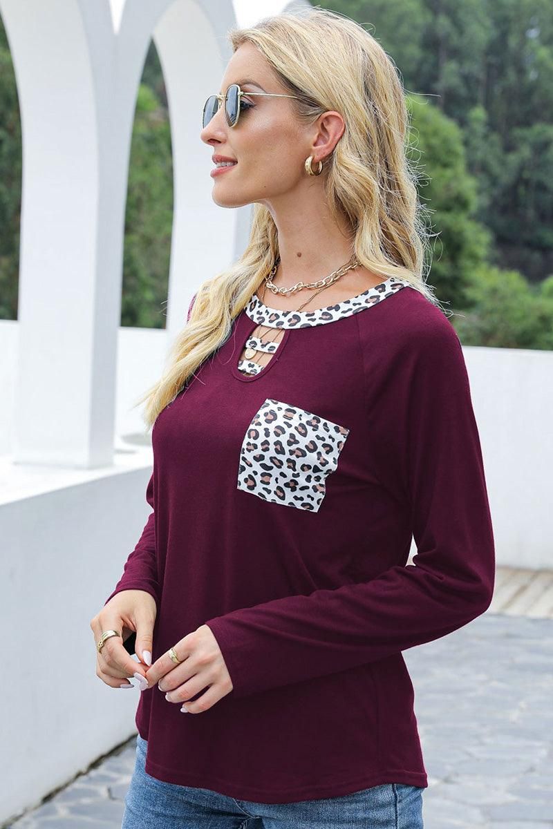 RAGLAN SLEEVE TOP - Doublju