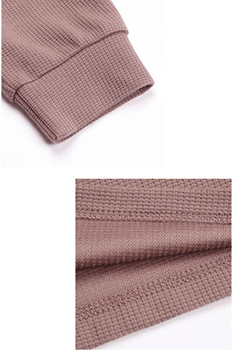 ZIP UP NECK CASUAL TOP - Doublju