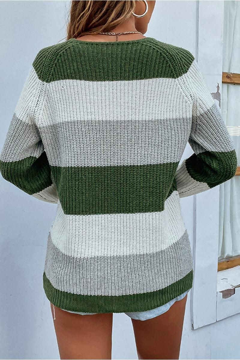 WOMENS MULTICOLORED LONGSLEEVE TOPS - Doublju