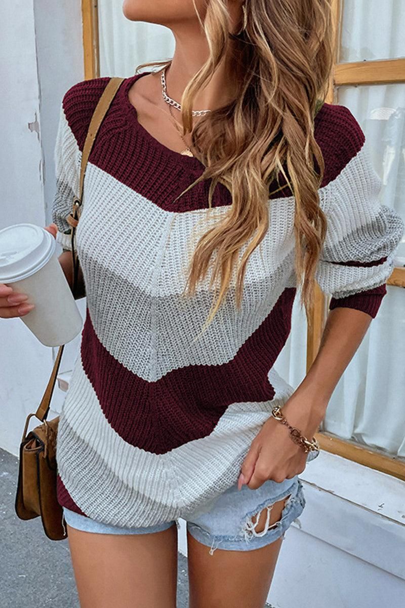 WOMENS MULTICOLORED LONGSLEEVE TOPS - Doublju