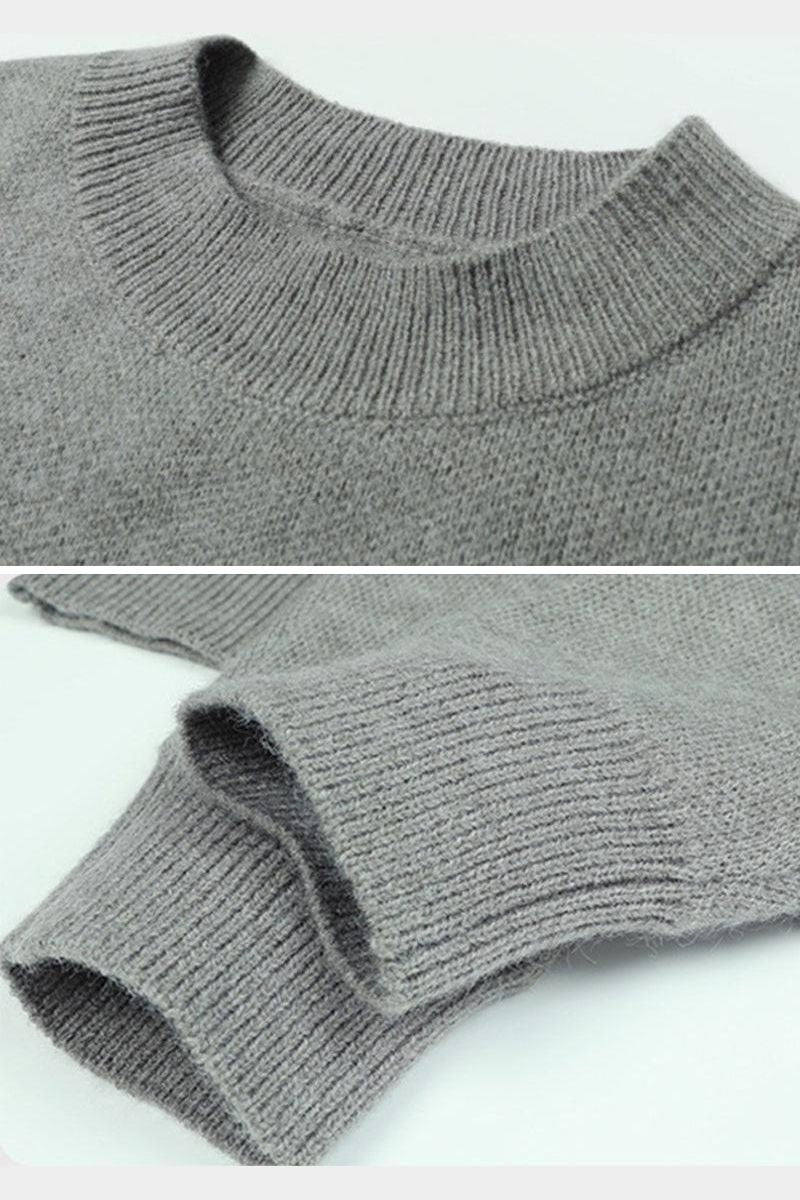 WOMENS SMILEY FACE THERMAL ROUND SHIRT - Doublju