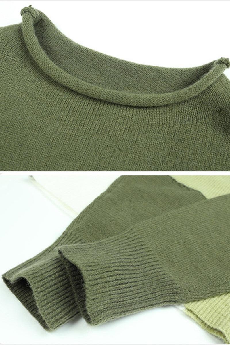 WOMENS LONGSLEEVE MULTICOLORED TOP - Doublju