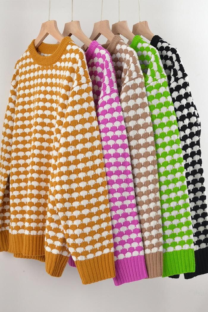 WOMENS PATTERNED ROUND NECK TOP - Doublju