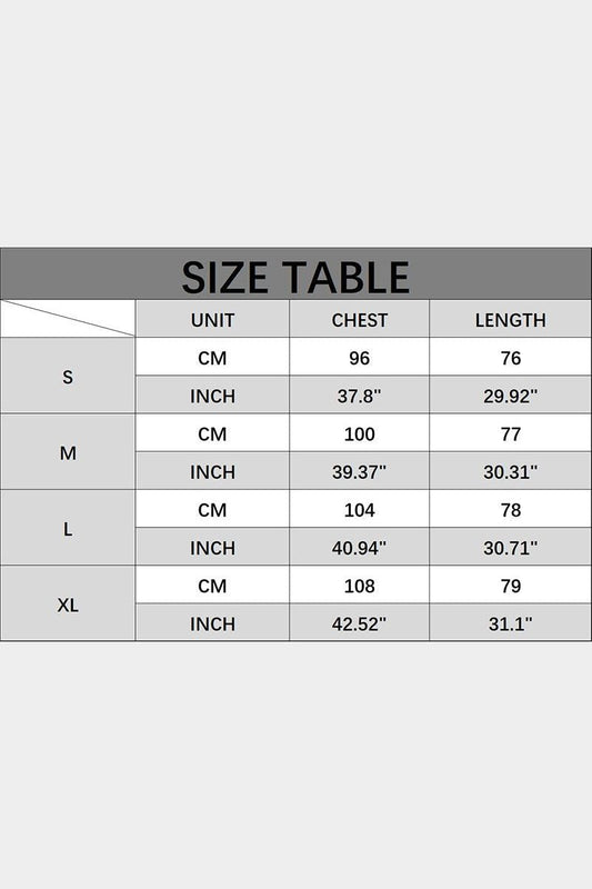 WOMEN OVERSIZED LONG SLEEVED POCKET PULLOVER
100% POLYESTER
SIZE S(2)-M(2)-L(2)-XL(2)
MADE IN CHINA