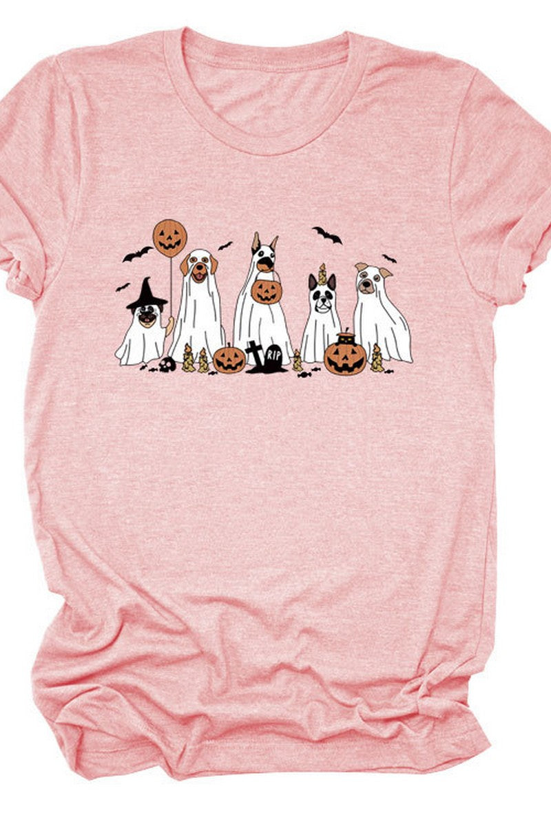 HALLOWEEN FUN CASUAL LOOSE TEE FOR WOMEN