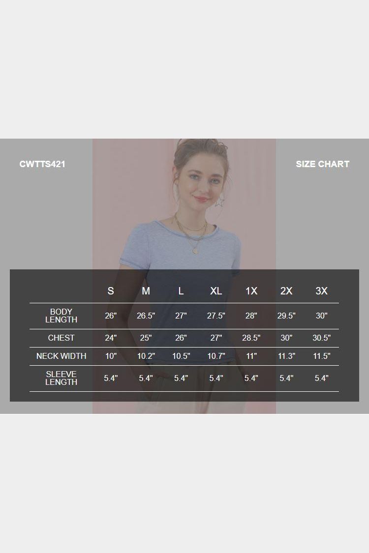 ROUND NECK T SHIRT TUNIC SHORT TOP - Doublju