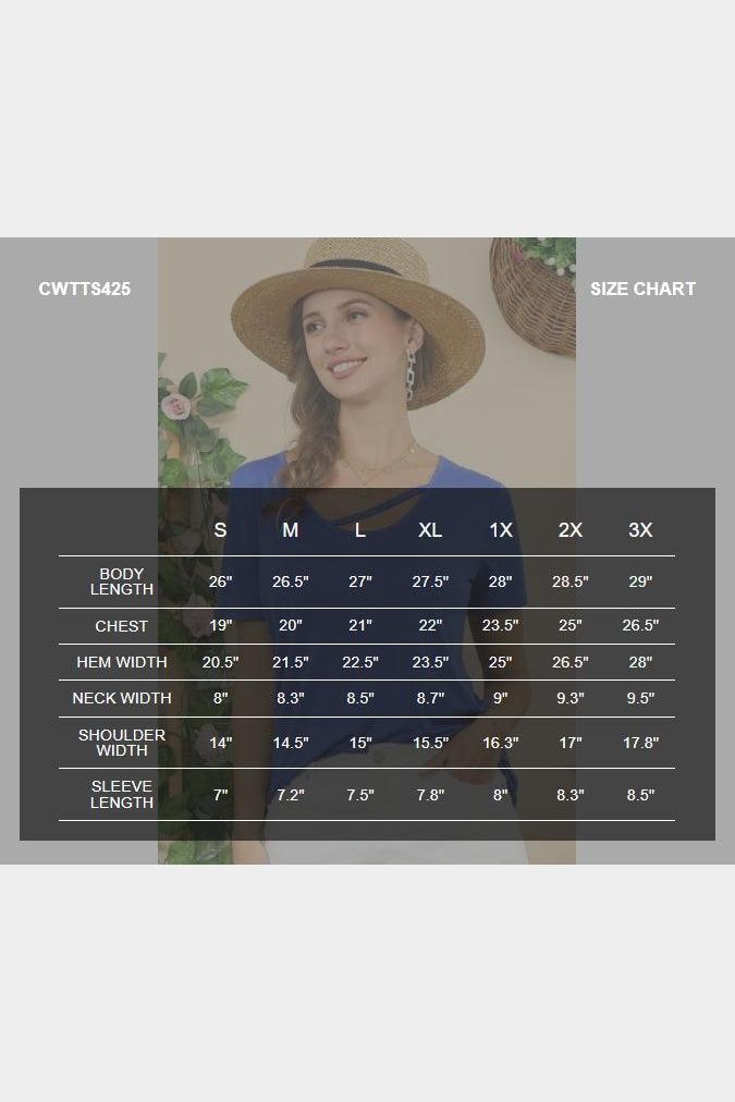 ROUND NECK SOFT MODAL SHORT SLEEVE T SHIRT TOP - Doublju