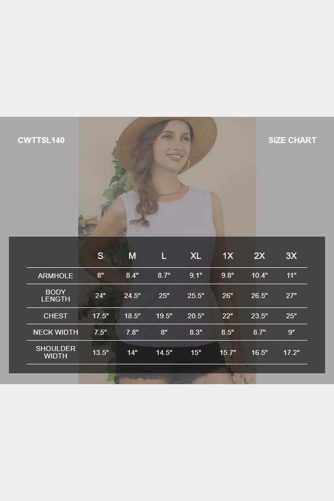 ROUND NECK OPEN-BACK T SHIRT TANK TOP - Doublju