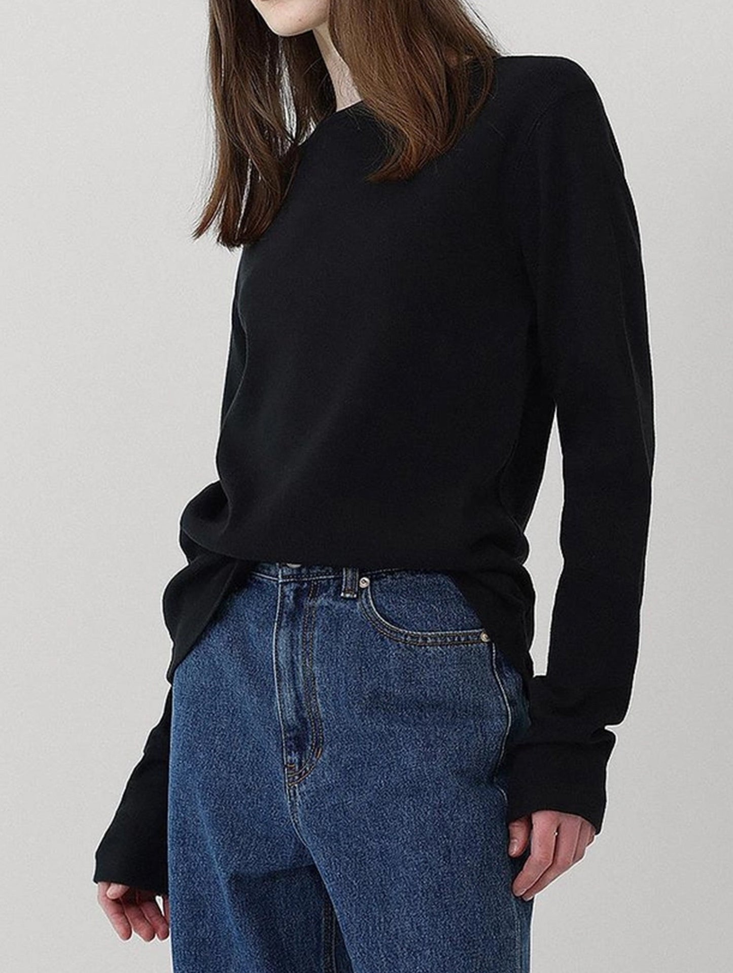 Soft base layer shirt long-sleeved T-shirt