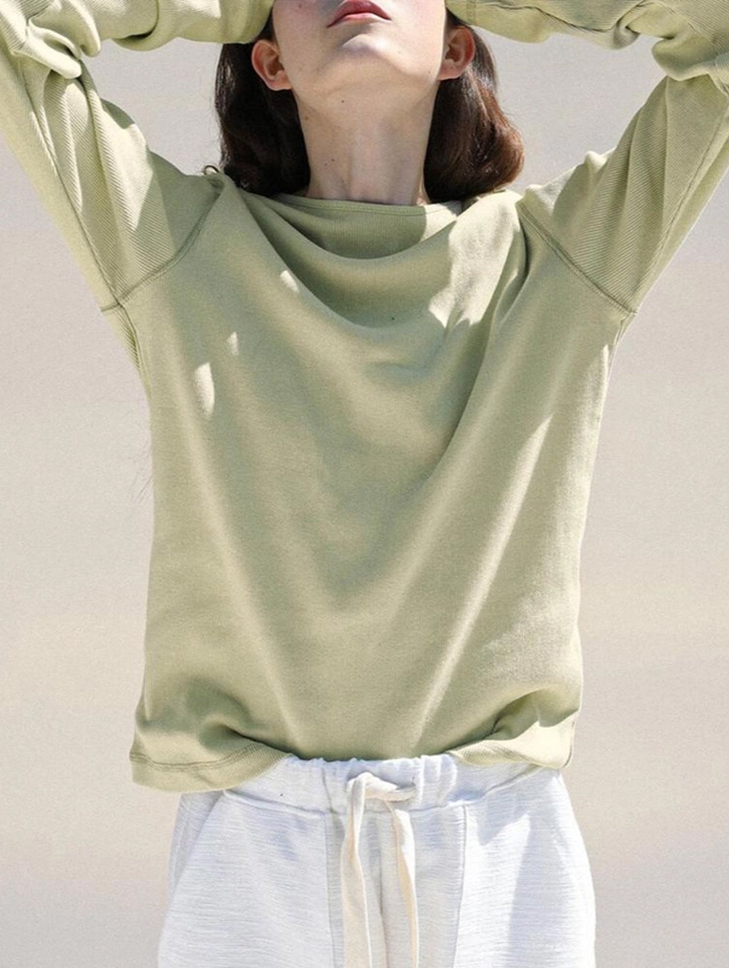 Soft base layer shirt long-sleeved T-shirt