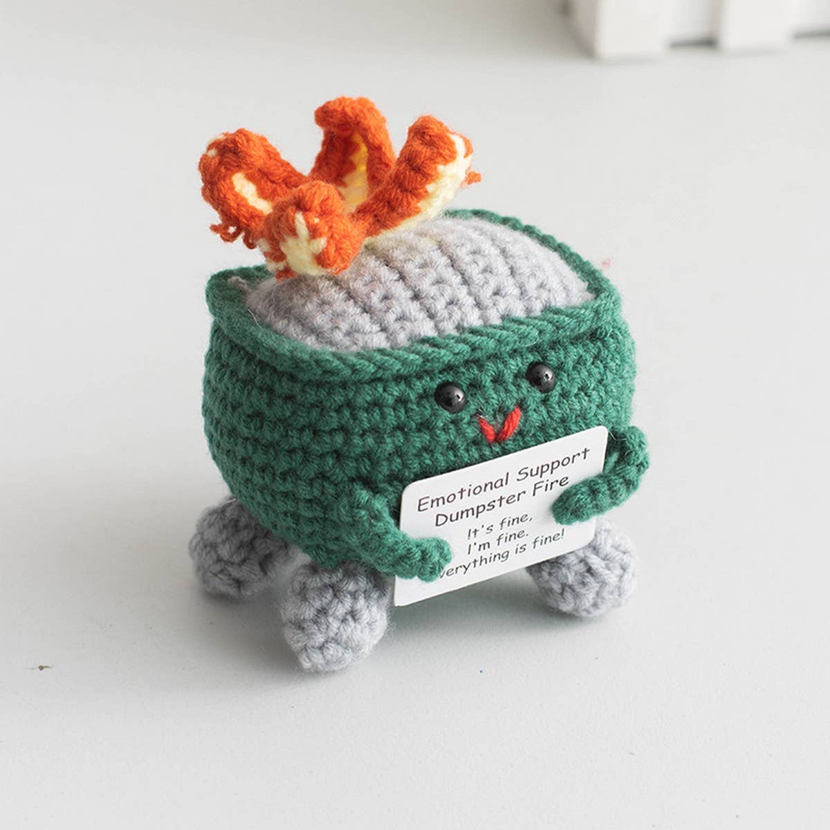 CWMM9276_FUNNY FIRE EXTINGUISHER KNITTED ACCESSORIES