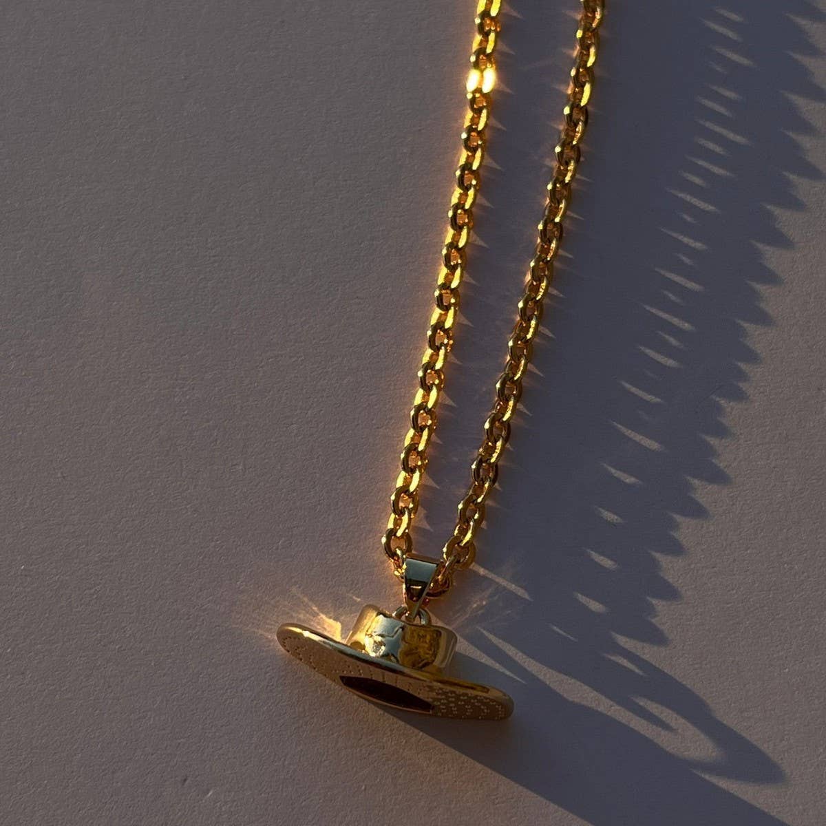 Artistic Retro Cowboy Boot Pendant Necklace_CWMM5714