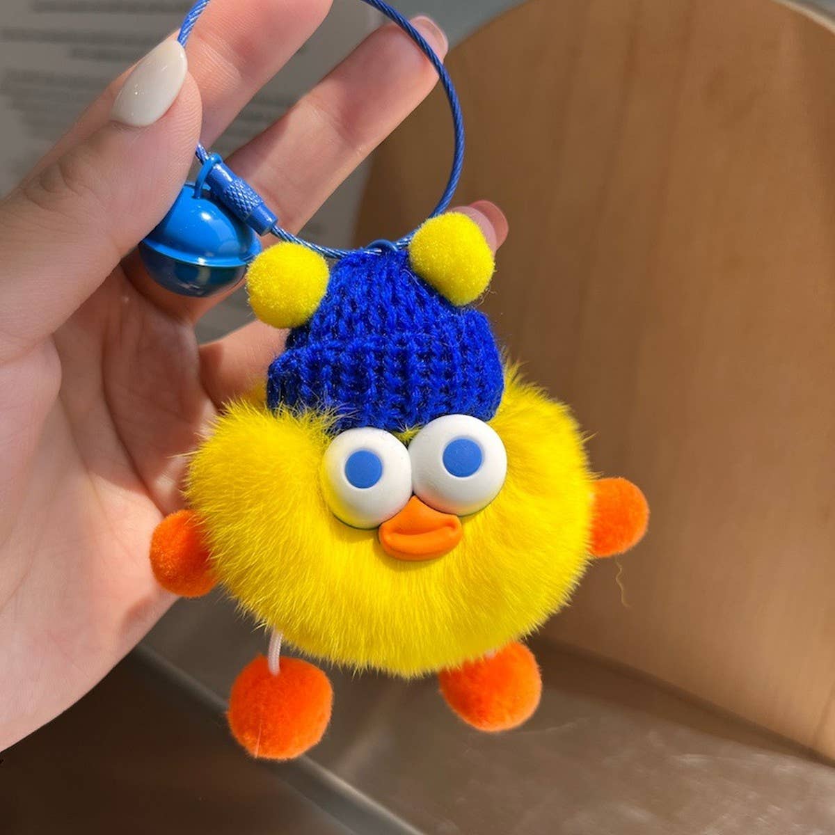 CWMM10412_CUTE  KEYCHAIN PLUSH TOY BAG CHARM