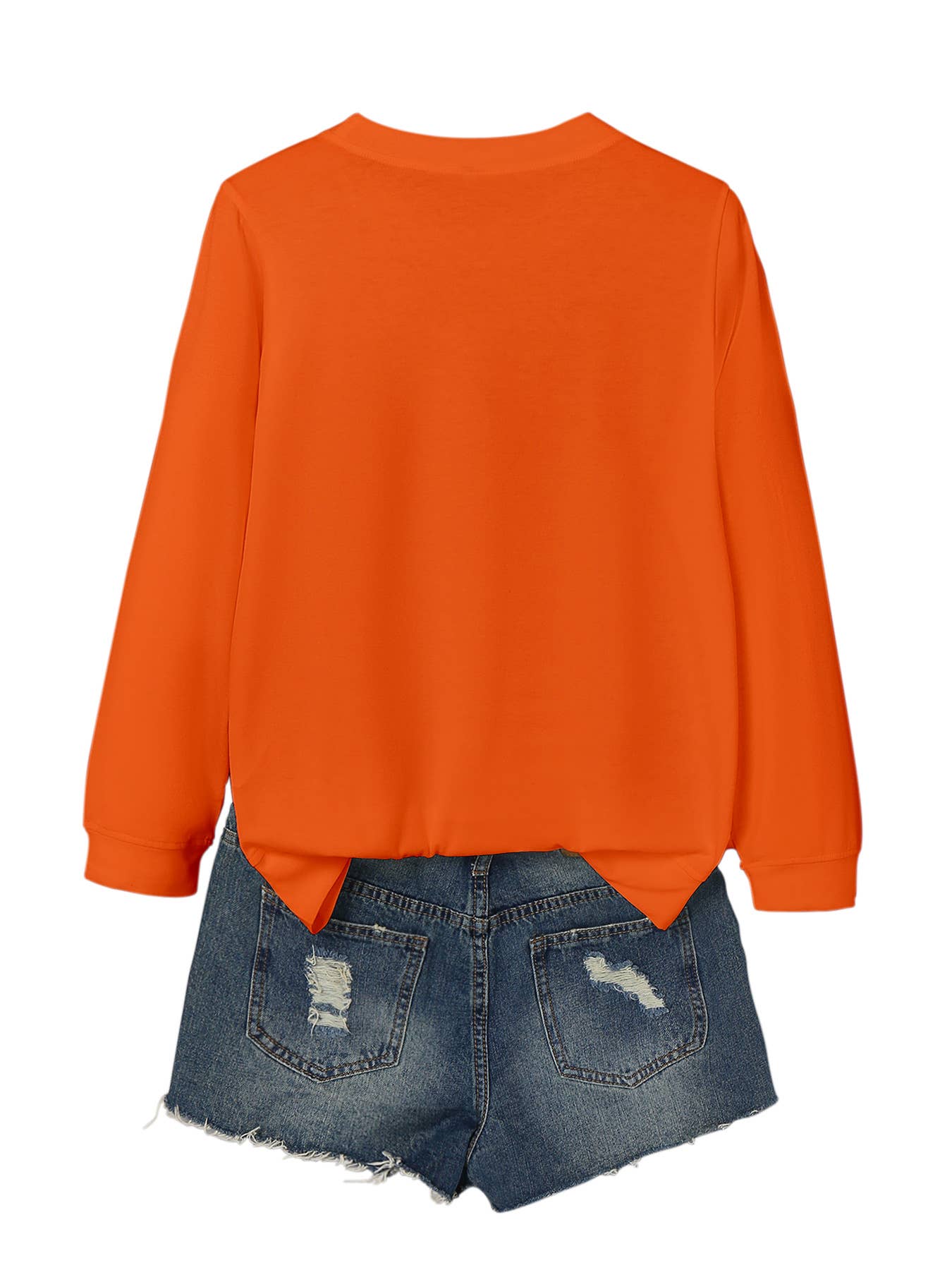 SOLID COLOR CASUAL CREWNECK COMFORTABLE T-SHIRT