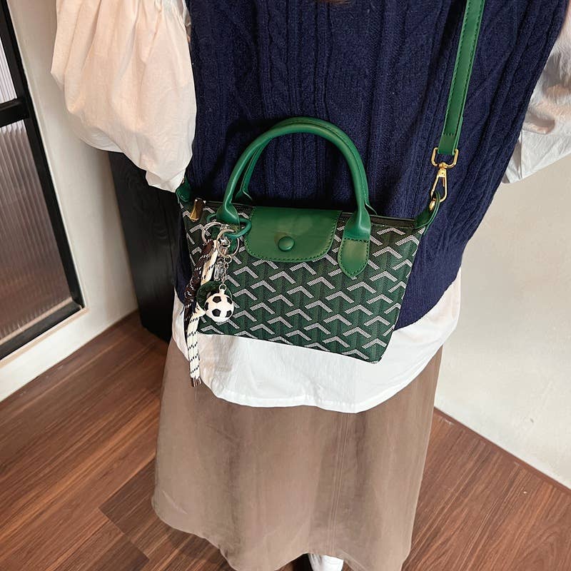 Large-capacity single-shoulder crossbody bag