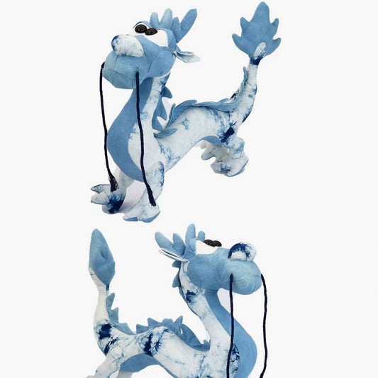 Cute Tie-Dye Dragon Plush Toy & Ornament