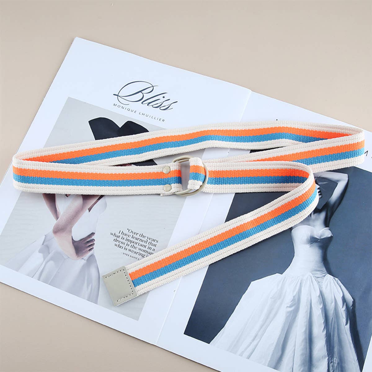 CWABE0957_HIP-HOP FASHION EXTENDED ARTISTIC CANVAS BELT