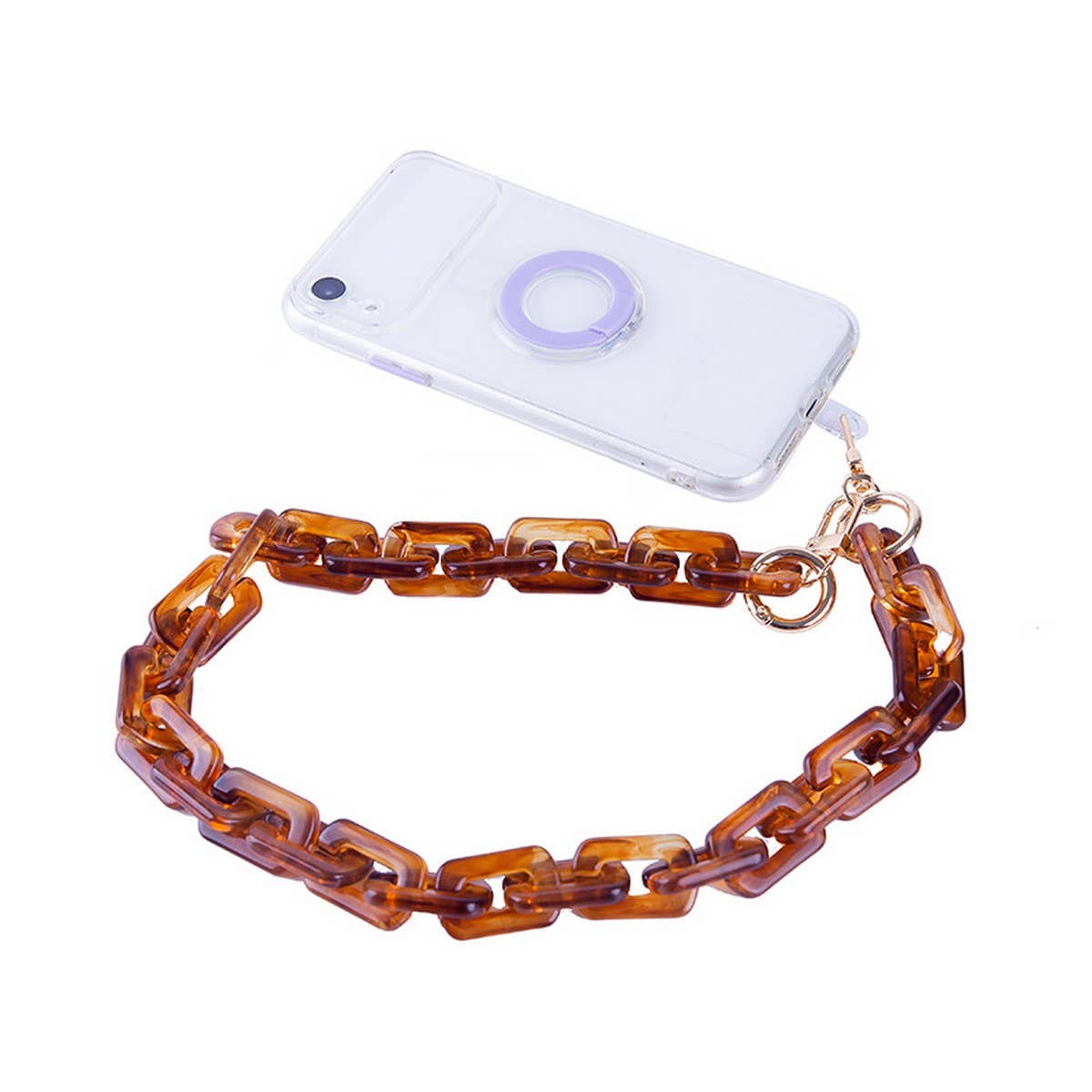 Acrylic Square Multi-Color Bag Chain,Bag Strap_CWMM5093