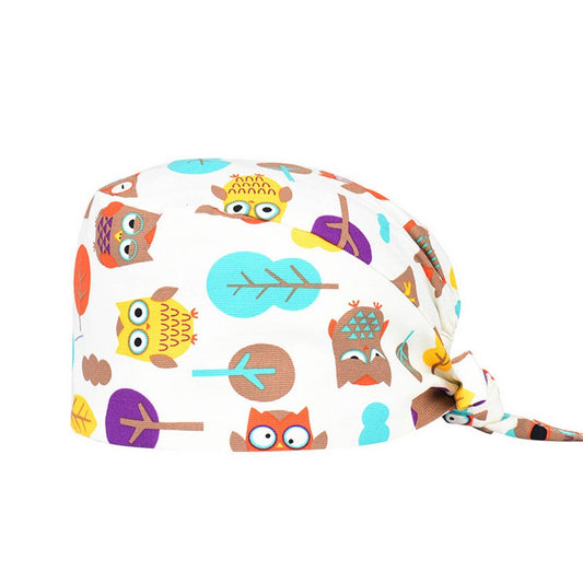 SCRUB CAP COTTON SURGICAL CAP WORK CAP_CWAH3372